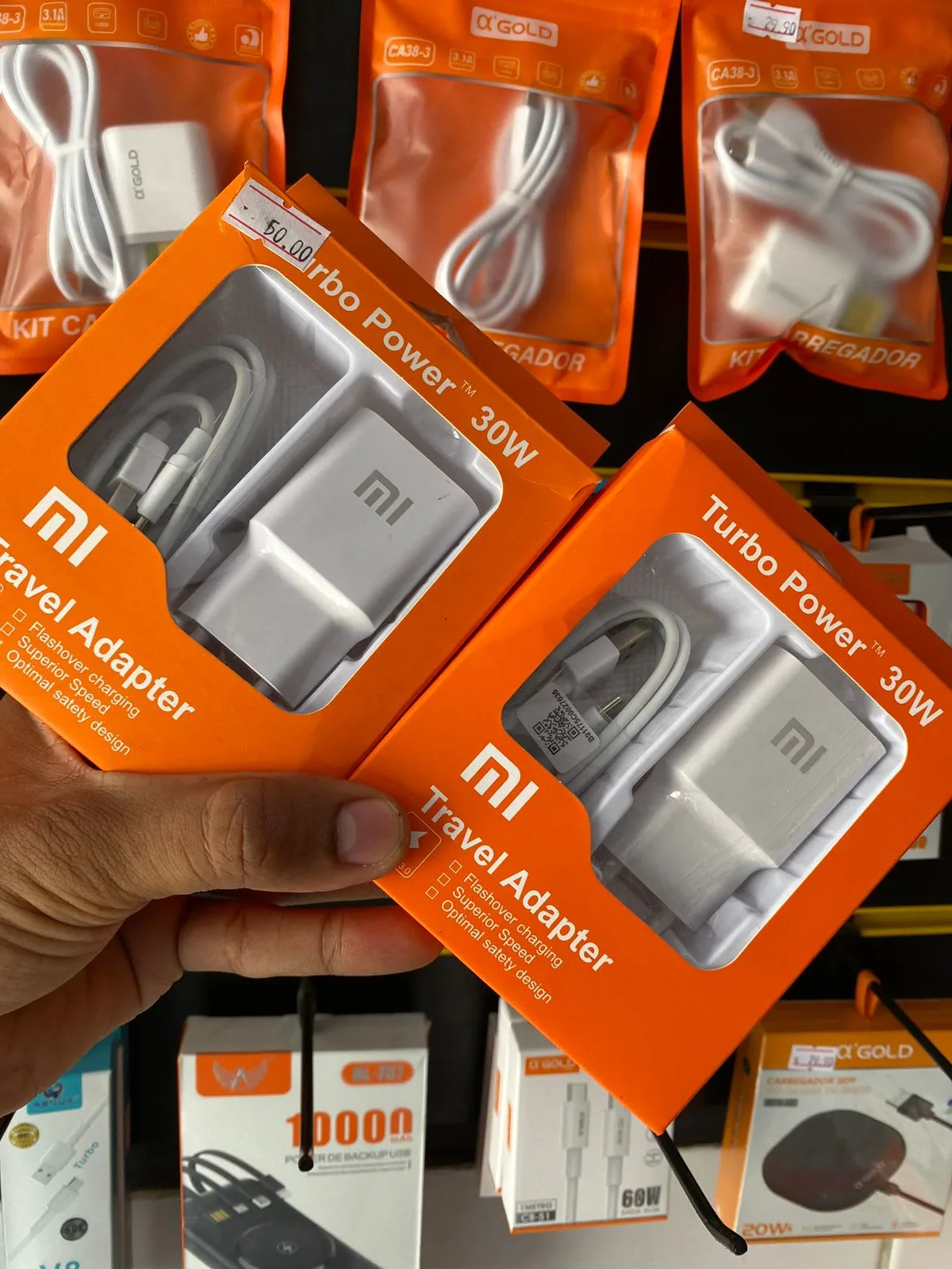 Carregador Xiaomi turbo 30W Tipo C