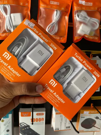 Carregador Xiaomi turbo 30W Tipo C
