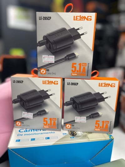 Carregador Lelong Carga Rápida 5.1 Tipo C